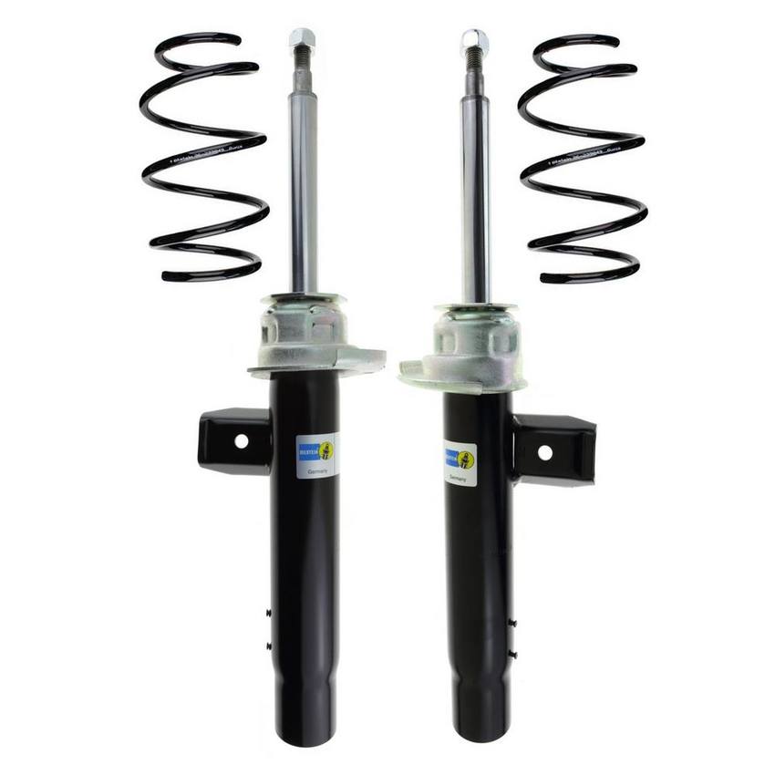 BMW Suspension Strut and Coil Spring Kit - Front (B4 OE Replacement) 31331093086 - Bilstein 3817163KIT